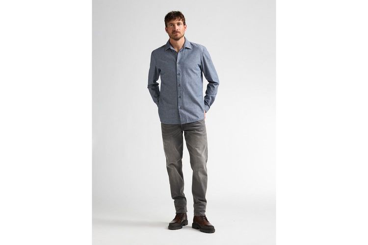 PETROL INDUSTRIES HOMME-SIL406-BLEU-TEXTILE-0005