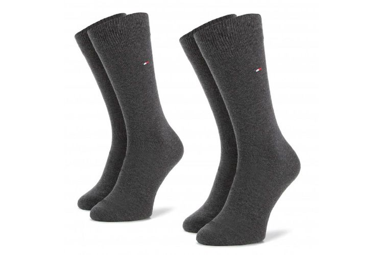 TOMMY HILFIGER-SOCKCASUAL2-ANTRACIET-ACCESSOIRES-0001