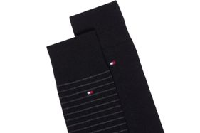 TOMMY HILFIGER-STRIPESOCK2-NOIR-ACCESSOIRES-0001