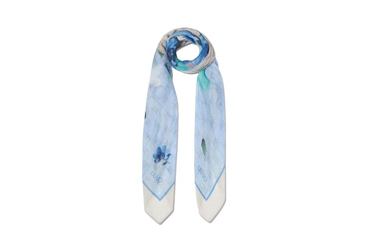 LIU JO-ECSFOULARD1-BLEU-ACCESSOIRES-0001