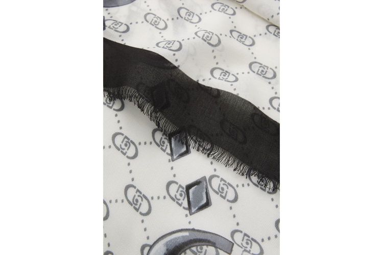 LIU JO-STOLALOGO1-NOIR-ACCESSOIRES-0002